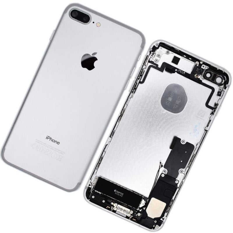 For IPhone 7 Plus Genuine Housing With Parts in [Silver] [Grade A Condition Taken From 14 Days Used Phone]