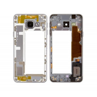 Galaxy A310 Lcd Middle Frame [White]