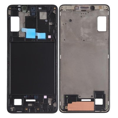 For Galaxy (A920) Replacement Middle Bezel Housing Center Frame With Buttons Keys + Glue [Lemonade Blue]