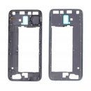 For Galaxy J6 Plus (J610) Replacement Middle Bezel Housing Center Frame With Buttons Keys + Glue [Grey]