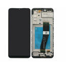 For A02s (SM-A025) LCD Screen With Touch Digitizer Assembly and Frame [Small] (OEM)