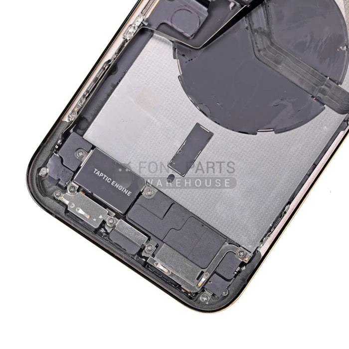 For IPhone 12 Pro Max Genuine Housing With Parts in [Pacific Blue] (Grade A Condition Taken From 14 Days Used Phone)