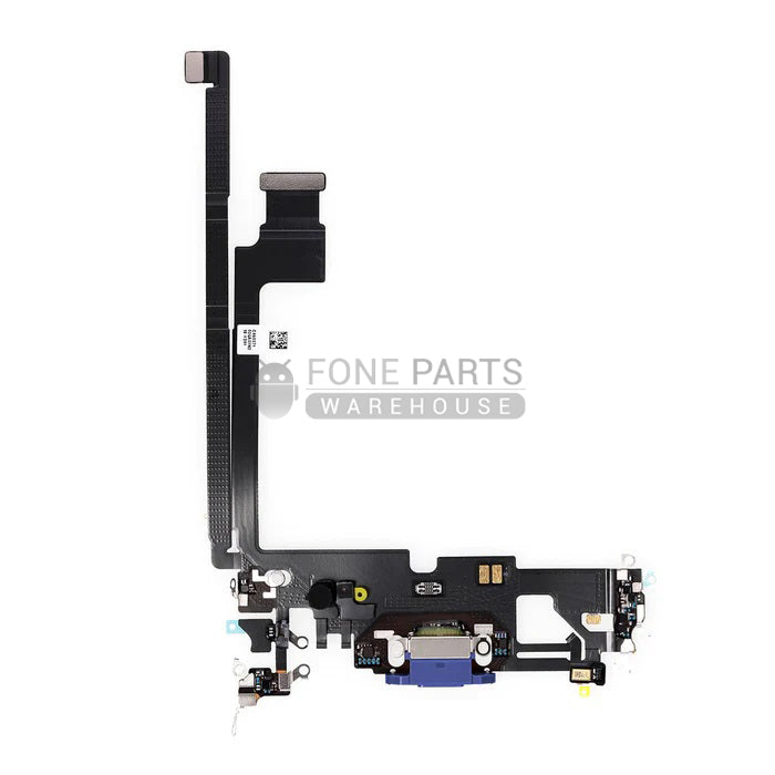 For IPhone 12 Pro Max Genuine Charging Port Flex Cable[Pacific Blue]