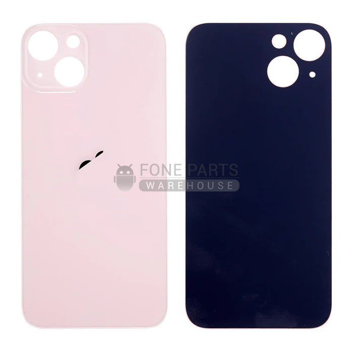 For IPhone 13 mini Replacement Rear Cover Glass [Pink]