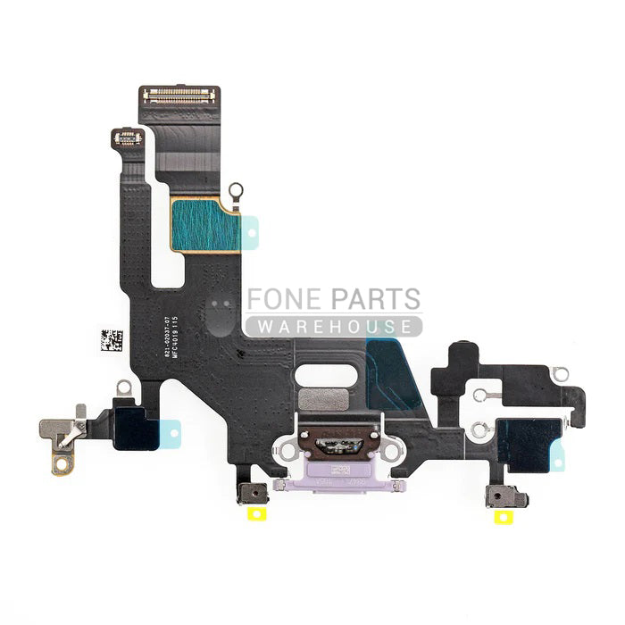 For IPhone 11 Genuine Charging Port Flex Cable [Purple]
