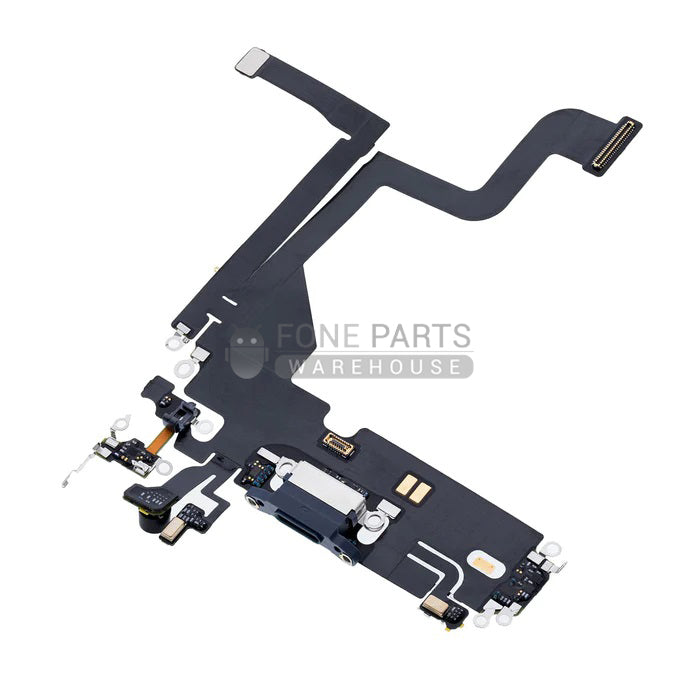 For IPhone 13 Pro Genuine Charging Port Flex Cable[Sierra Blue]