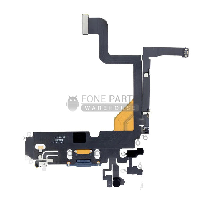 For IPhone 13 Pro Genuine Charging Port Flex Cable[Sierra Blue]