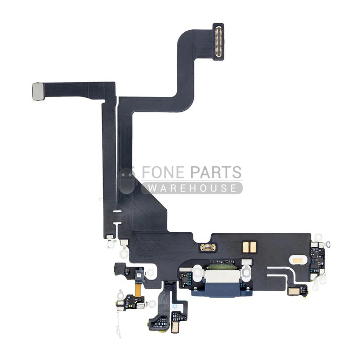 For IPhone 13 Pro Genuine Charging Port Flex Cable[Sierra Blue]