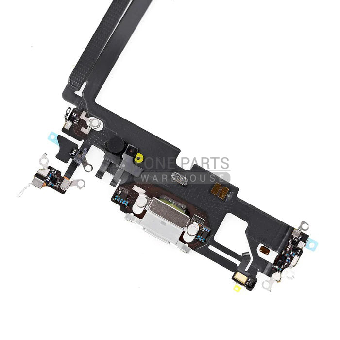 For IPhone 12 Pro Max Genuine Charging Port Flex Cable[Silver]