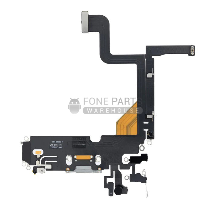 For IPhone 13 Pro Genuine Charging Port Flex Cable[Silver]