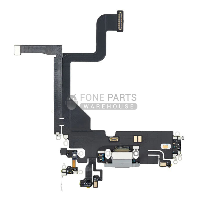 For IPhone 13 Pro Genuine Charging Port Flex Cable[Silver]