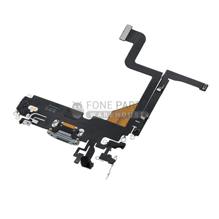 For IPhone 13 Pro Genuine Charging Port Flex Cable[Silver]