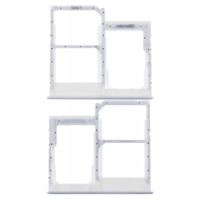 For Galaxy A41 (A415) Replacement Sim Tray [ Prism Crush White]