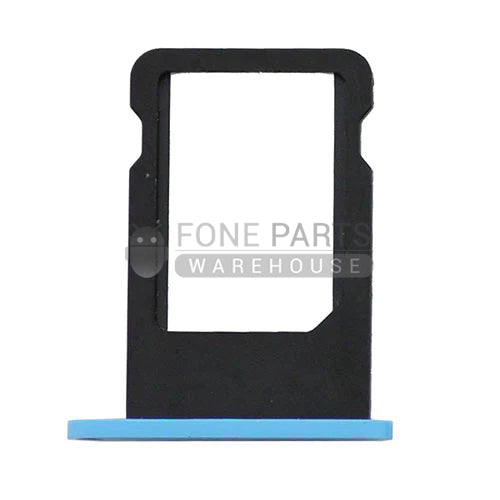 For IPhone 5C Replacement Sim Card Tray [Blue]