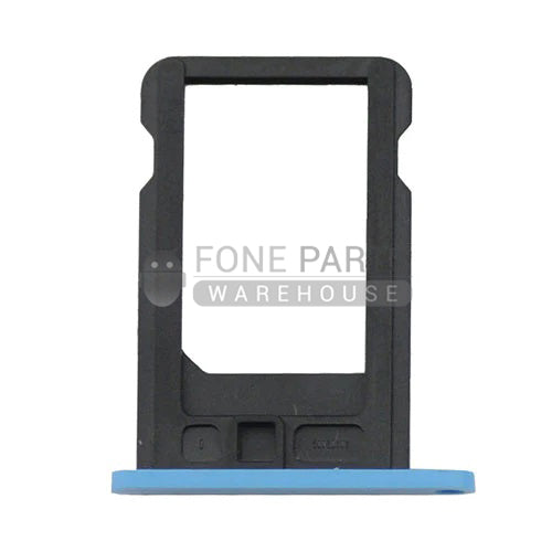 For IPhone 5C Replacement Sim Card Tray [Blue]