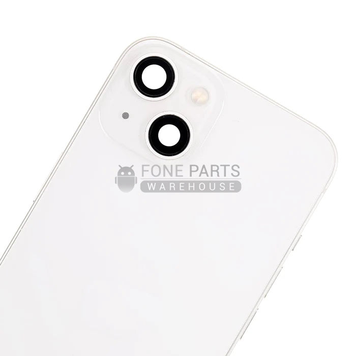 For IPhone 13 Genuine Housing With Parts in [Starlight] (Grade A Condition Taken From 14 Days Used Phone)