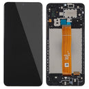 For A02 (SM-A022) LCD Screen With Touch Digitizer Assembly and Frame (OEM)