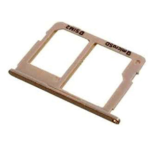 For Galaxy J7 Prime (G610) Replacement SD Memory card Tray [Gold]