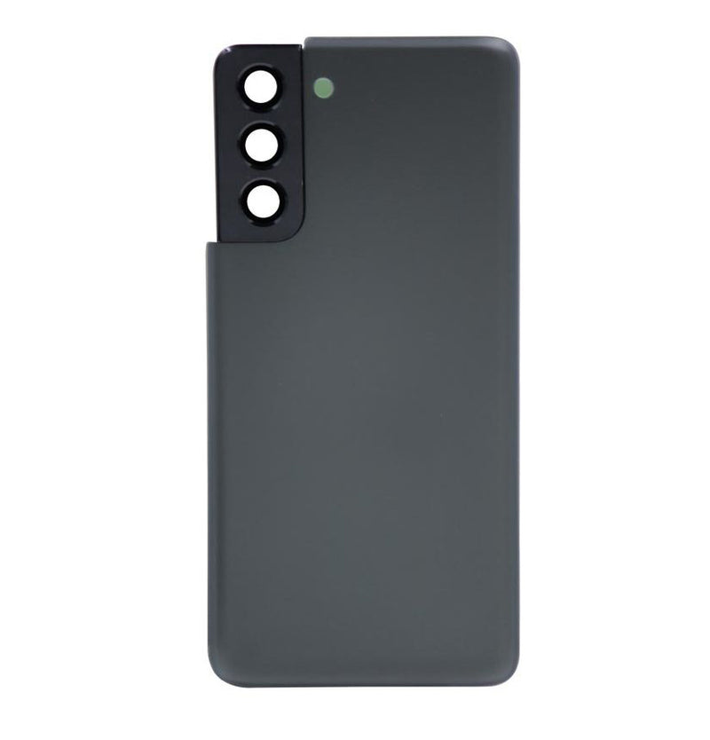 For Galaxy S21 5G (SM-G991) Battery Back Cover With Lens [Phantom Black]