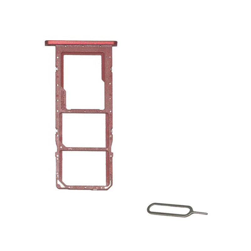 For A02s (SM-A025) Replacement Sim Tray [Red]