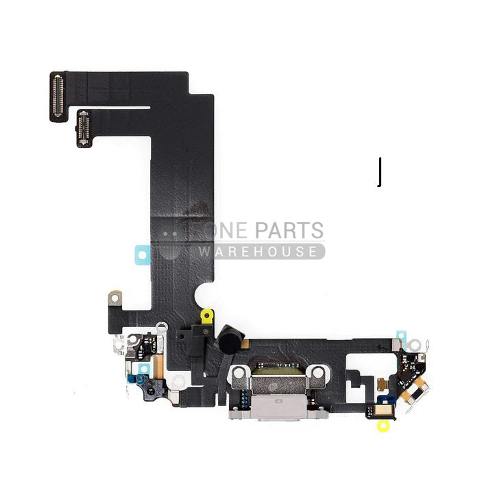 For IPhone 12 Mini Genuine Charging Port Flex Cable [Silver]