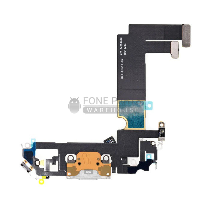 For IPhone 12 Mini Genuine Charging Port Flex Cable [Silver]