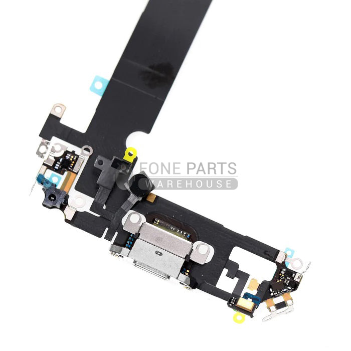 For IPhone 12 Mini Genuine Charging Port Flex Cable [Silver]