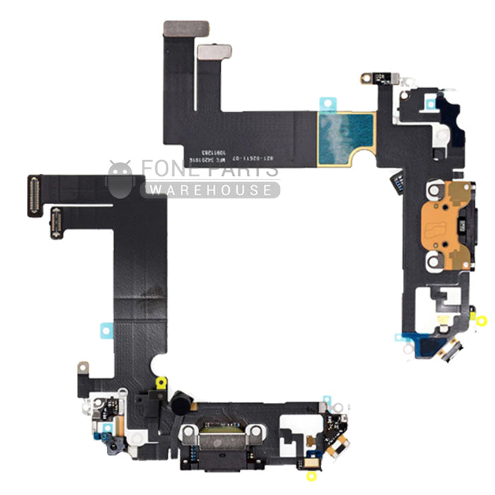 For IPhone 12 Mini Genuine Charging Port Flex Cable [Graphite]