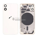 For IPhone 12 Mini Genuine Housing With Parts in [Silver] (Grade A Condition Taken From 14 Days Used Phone)