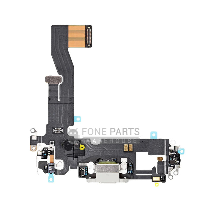 For IPhone 12 Genuine Charging Port Flex Cable[White]