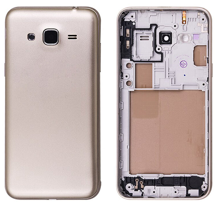 For Galaxy (J320) Replacement Middle Bezel Back Housing in [Gold]