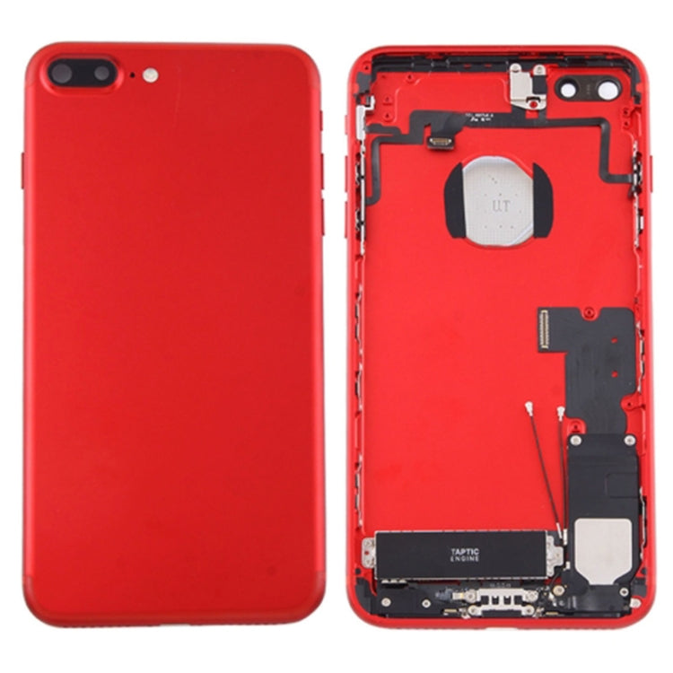 For IPhone 7 Plus Genuine Housing With Parts & Battery in [RED] [Grade A Condition Taken From 14 Days Used Phone]