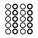 For IPhone 11 Rear Camera Lens With Adhesive [All 2 Camera Set of 5 Pcs]